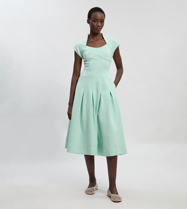 كارن ميلين  devil-wears-prada-miranda -  فاتح  Midi Dresses