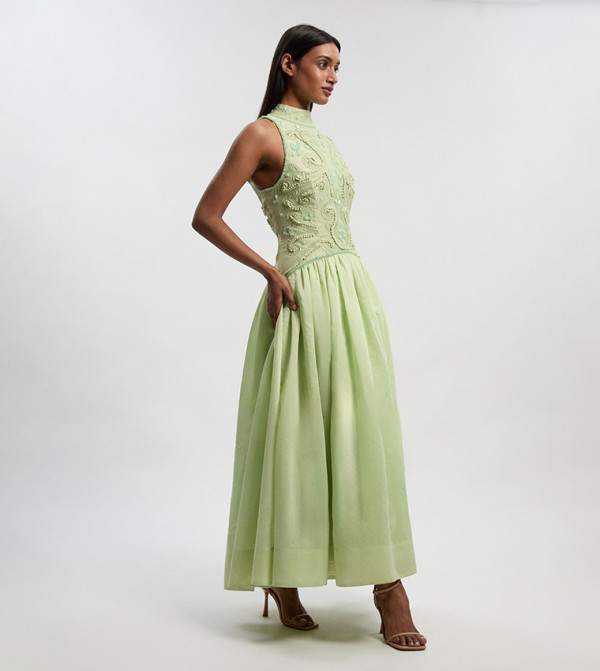 كارن ميلين كارن ميلين - أخضر فاتح Maxi Dresses
