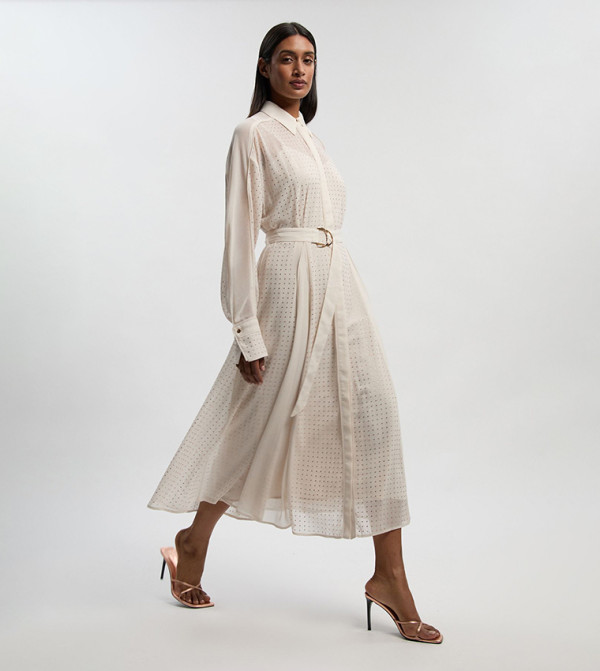 كارن ميلين  - بيج Shirt & T-Shirt Dresses