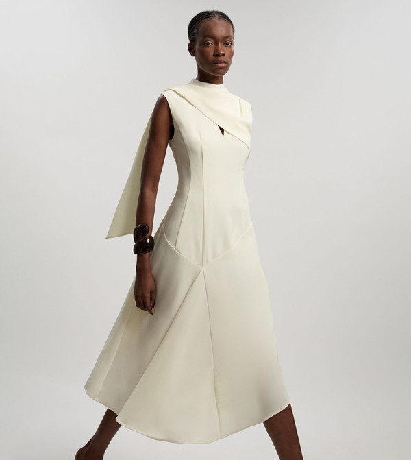 Karen Millen Karen Millen - Ivory Midi Dresses