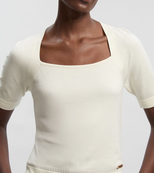 كارن ميلين  بلوزات - أبيض Casual Tops