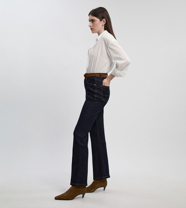 Karen Millen Karen Millen - Indigo Bootcut Jeans