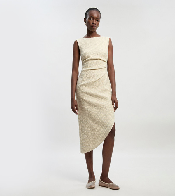 Karen Millen  Clothing - Ivory Midi Dresses