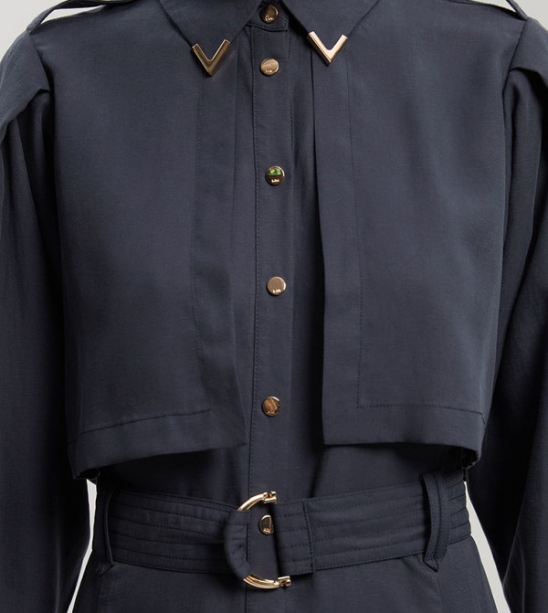 Karen Millen Karen Millen - Navy Shirt & T-Shirt Dresses