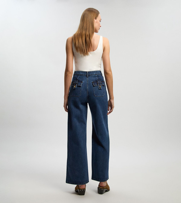 Karen Millen Karen Millen - Blue Straight Jeans