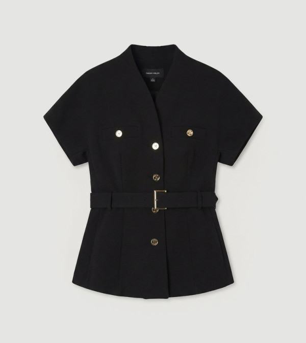 كارن ميلين  devil-wears-prada-miranda - أسود Casual Tops