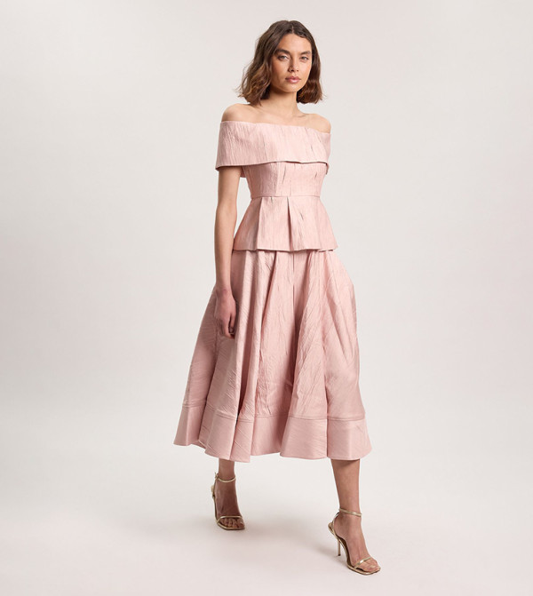 كارن ميلين  - وردي Midi Skirts