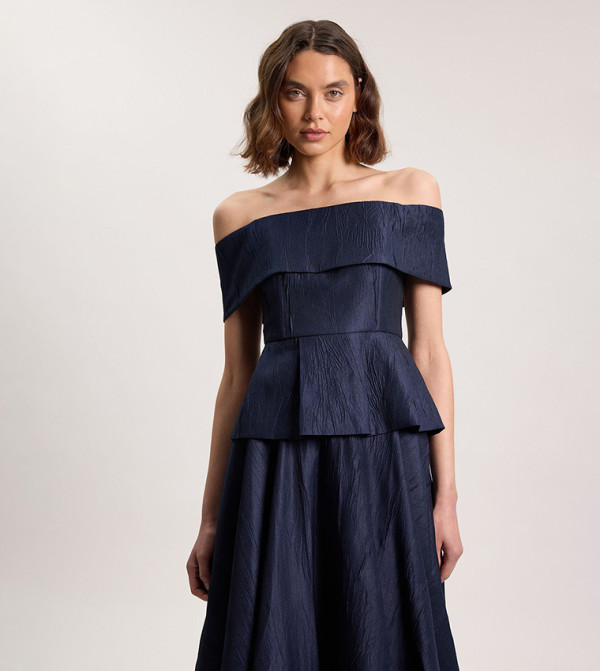 كارن ميلين  corset-bubble-edit - كحلي Casual Tops