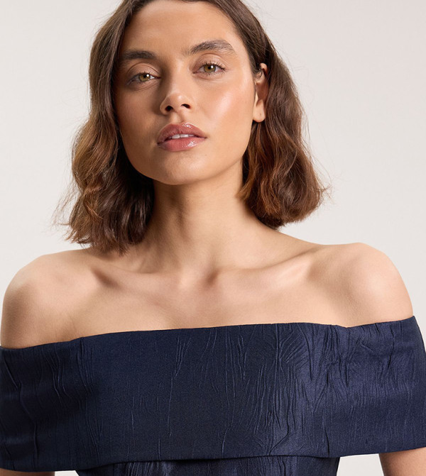 كارن ميلين  corset-bubble-edit - كحلي Casual Tops