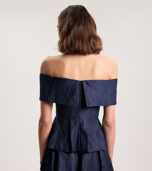 كارن ميلين  corset-bubble-edit - كحلي Casual Tops