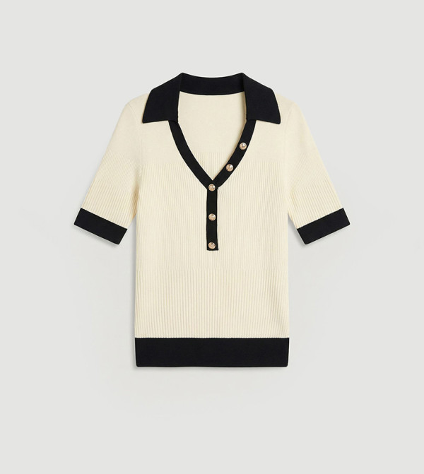Karen Millen  devil-wears-prada-miranda - Off White Casual Tops