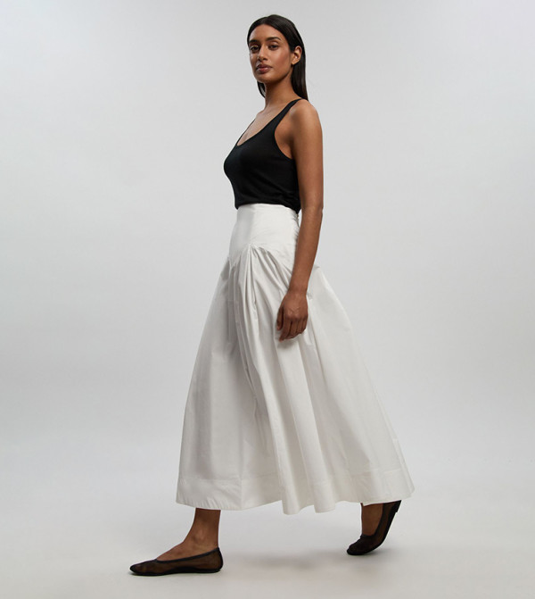 كارن ميلين  ملابس - أبيض Midi Skirts