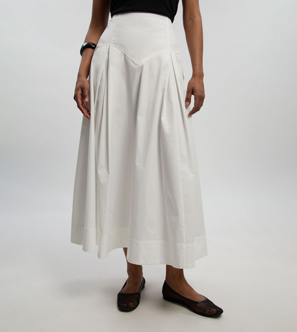 كارن ميلين  ملابس - أبيض Midi Skirts