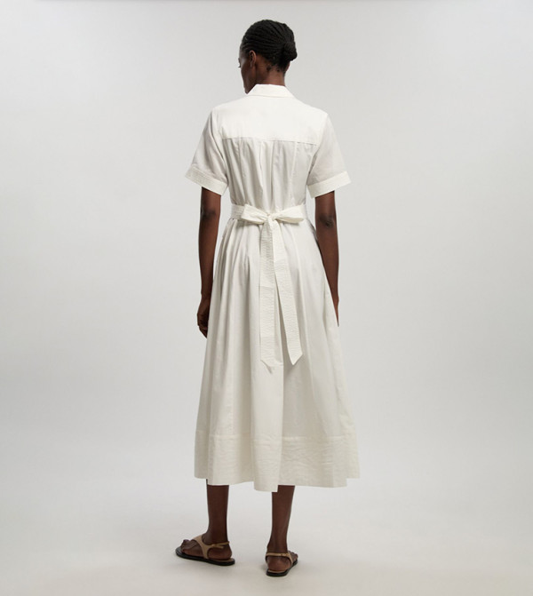 Karen Millen  Clothing - White Midi Dresses