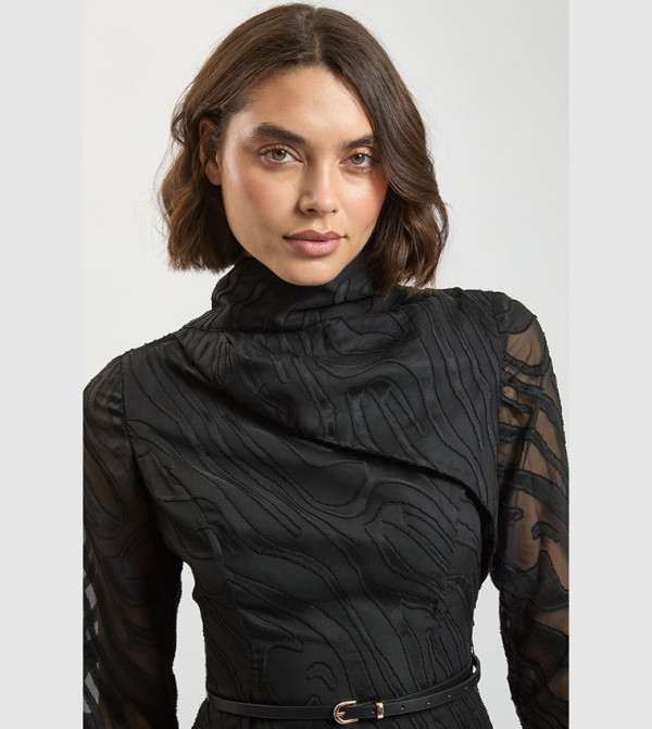 كارن ميلين كارن ميلين - أسود Midi Dresses