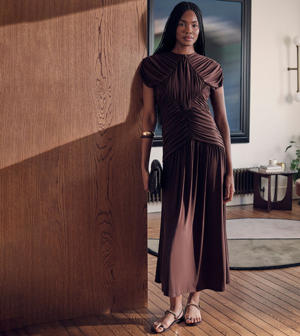 كارن ميلين كارن ميلين - بني  Maxi Dresses