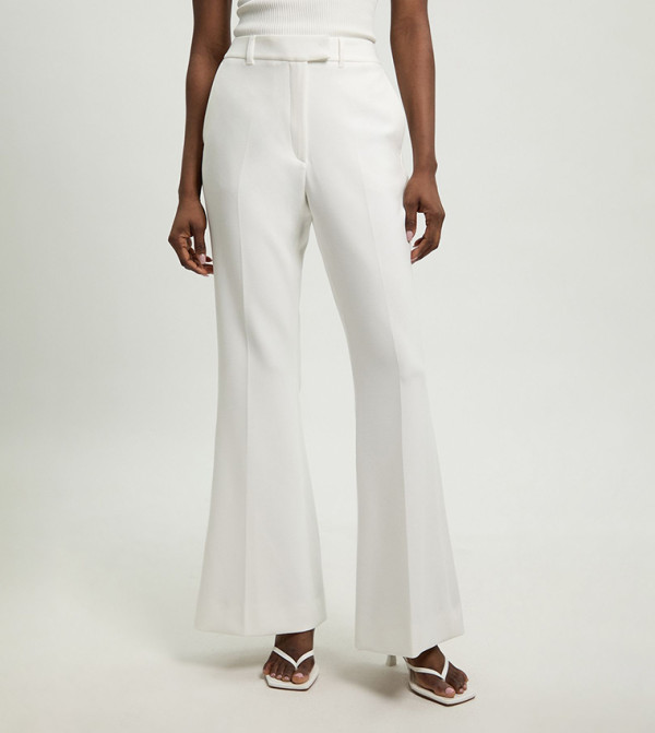 Karen Millen summer-tailoring - White Casual Pants