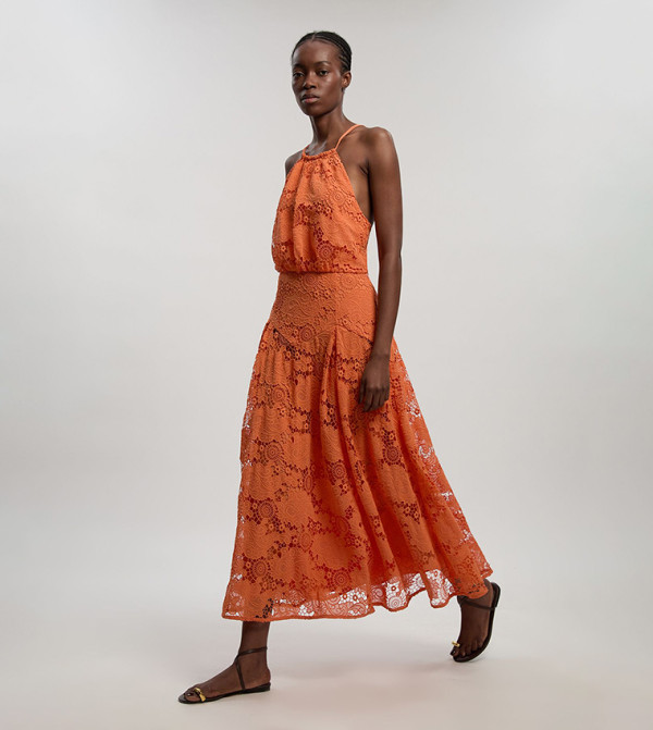 كارن ميلين  ملابس - برتقالي  Midi Dresses