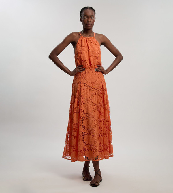 كارن ميلين  ملابس - برتقالي  Midi Dresses