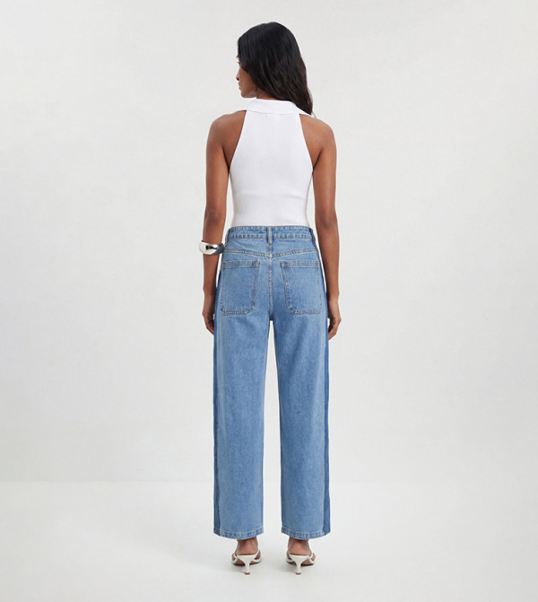 Karen Millen  Jeans - Blue Straight Jeans