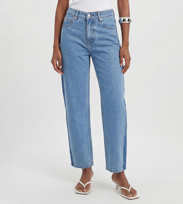 Karen Millen  Jeans - Blue Straight Jeans