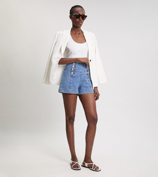 كارن ميلين كارن ميلين - أزرق Denim shorts