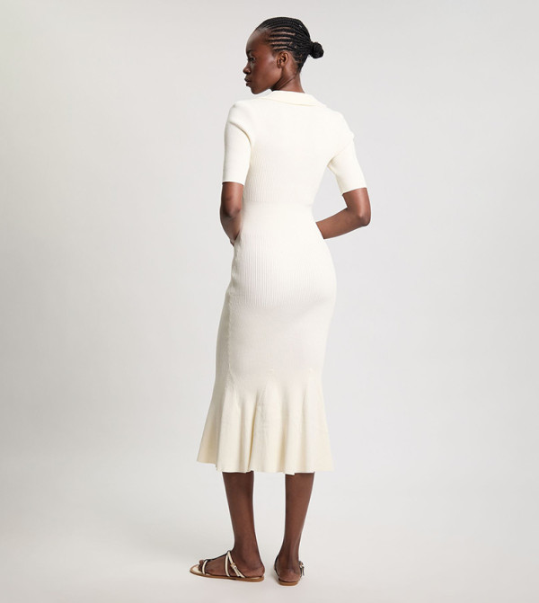 كارن ميلين كارن ميلين - عاجي  Midi Dresses