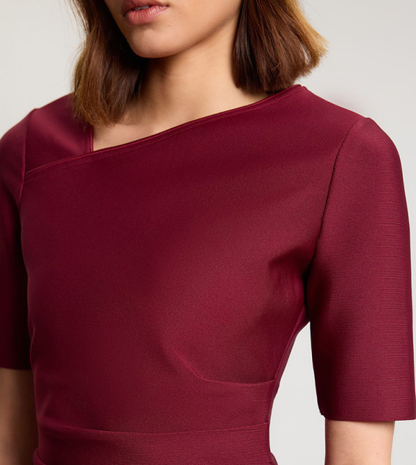 Karen Millen summer-tailoring - Burgundy Casual Tops