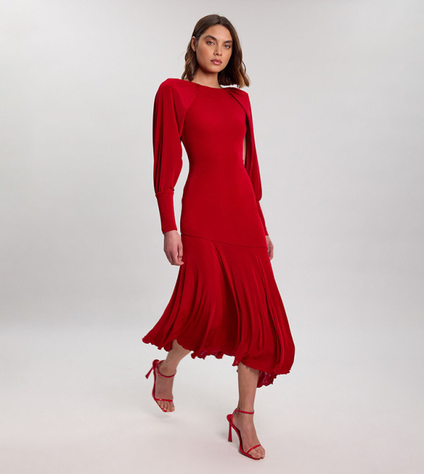كارن ميلين  فساتين - أحمر Midi Dresses