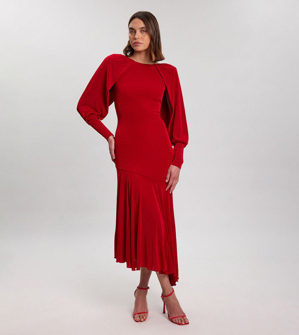 كارن ميلين  فساتين - أحمر Midi Dresses