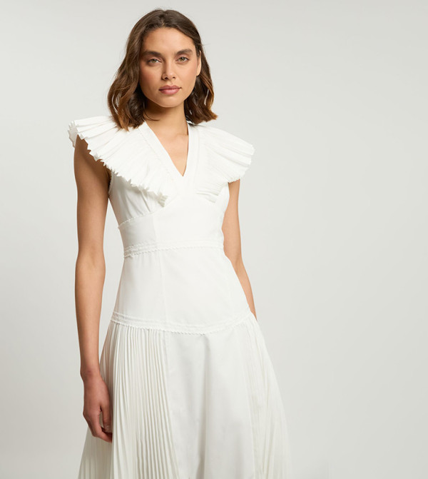 كارن ميلين كارن ميلين - أبيض Midi Dresses