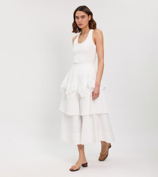 كارن ميلين كارن ميلين - أبيض Maxi Skirts