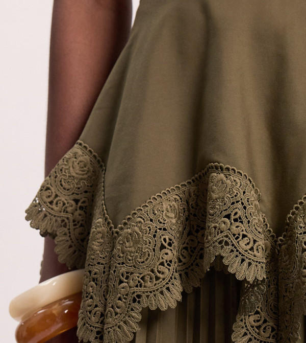 كارن ميلين كارن ميلين - كاكي Maxi Skirts