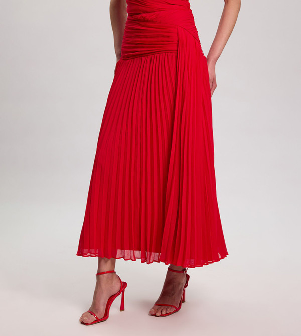 Karen Millen  Maxi Skirts - Red Maxi Skirts