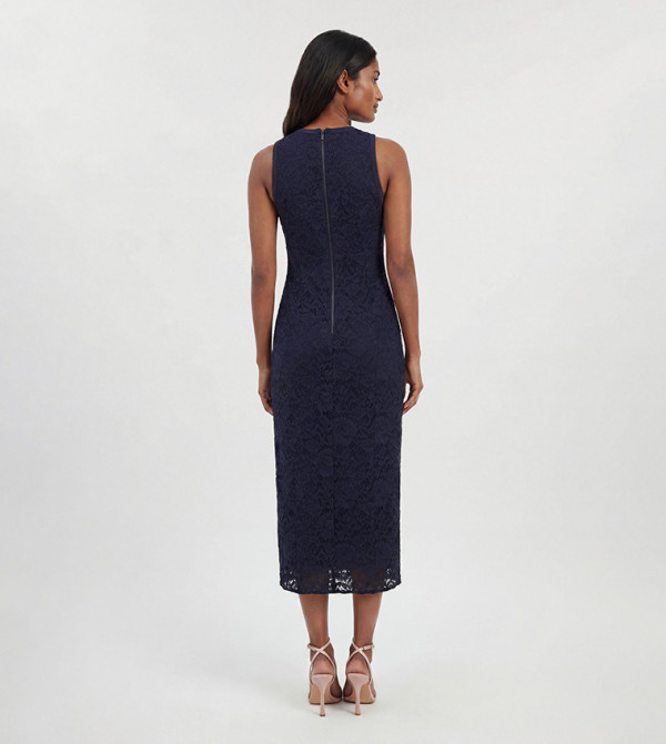 Karen Millen  Clothing - Navy Midi Dresses