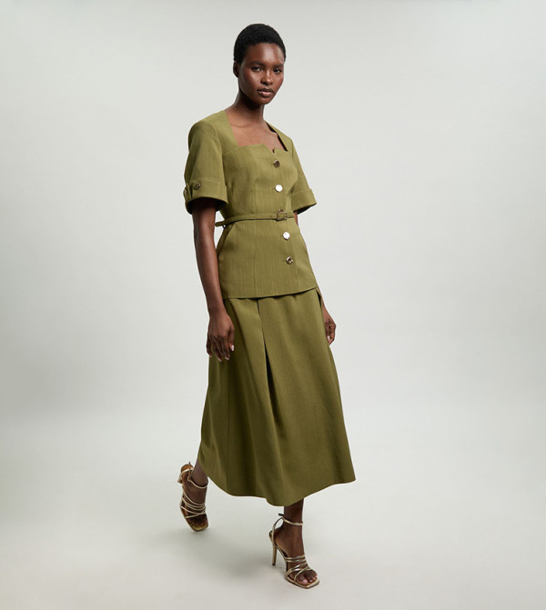 كارن ميلين كارن ميلين - أخضر Midi Skirts
