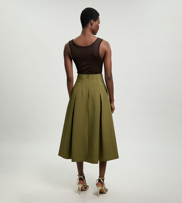 كارن ميلين كارن ميلين - أخضر Midi Skirts