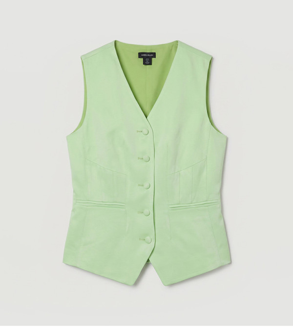 Karen Millen Waistcoats - Green Waistcoats