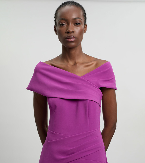 Karen Millen  maxi-summer-edits - Fuchsia Maxi Dresses