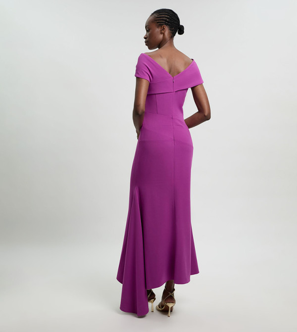 Karen Millen  maxi-summer-edits - Fuchsia Maxi Dresses