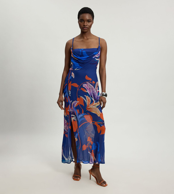 كارن ميلين  satin-going-out - متعدد Maxi Dresses