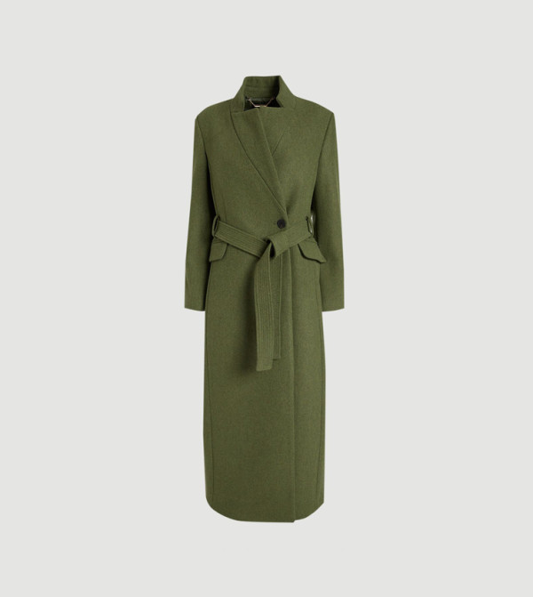 Karen Millen  Jackets & Coats - Green Overcoats