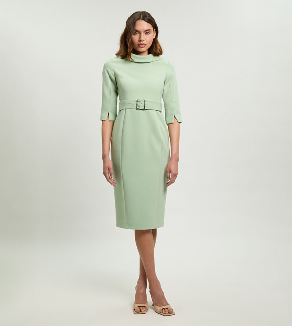 كارن ميلين  - أخضر Midi Dresses