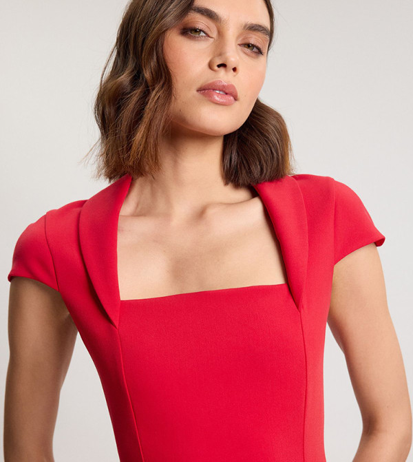 كارن ميلين كارن ميلين - أحمر Midi Dresses