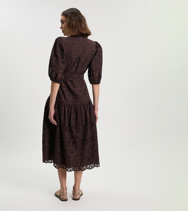 كارن ميلين كارن ميلين - بني  Shirt & T-Shirt Dresses