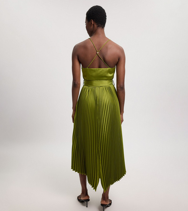 Karen Millen  Clothing - Khaki Midi Dresses