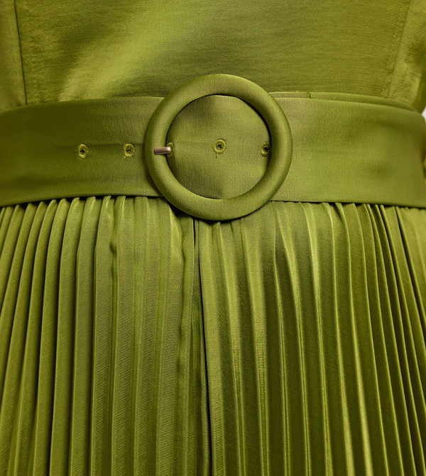 Karen Millen  Clothing - Khaki Midi Dresses