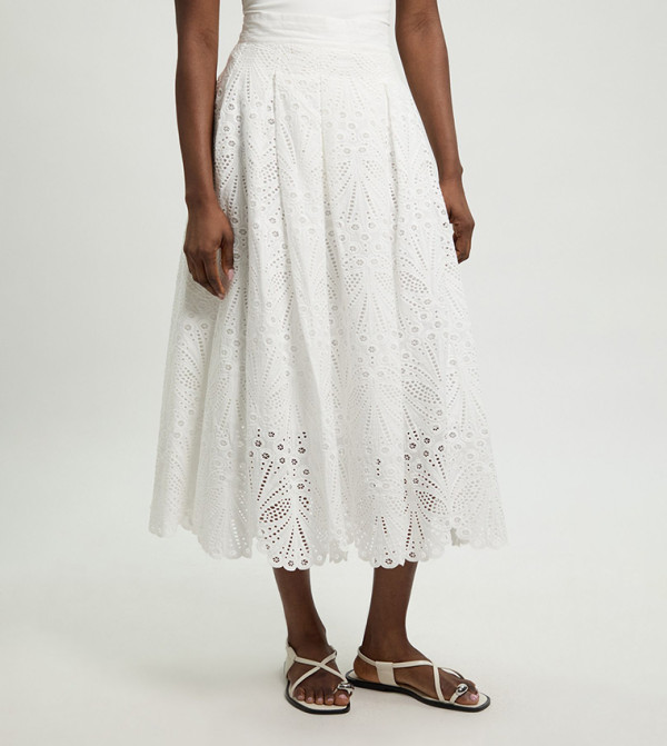 كارن ميلين  تنانير - أبيض Maxi Skirts