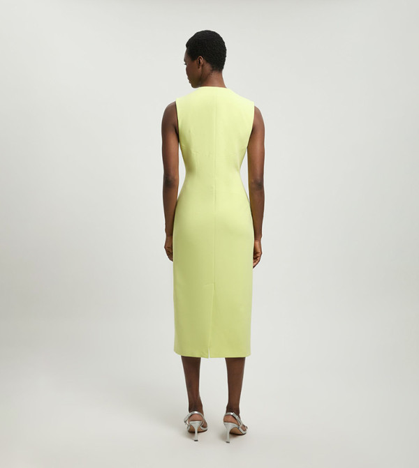 كارن ميلين كارن ميلين - أخضر ليموني Midi Dresses