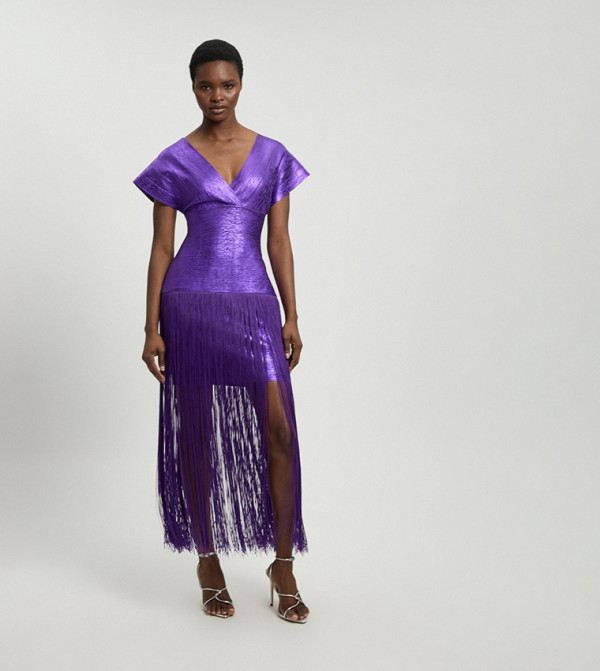 Karen Millen  Clothing - Purple Maxi Dresses